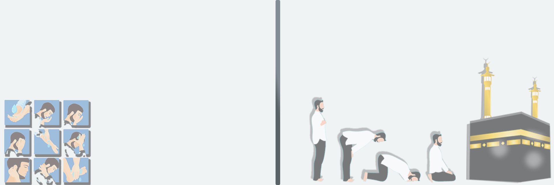 1920 x 645 Ablution & Salah